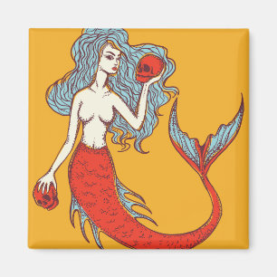 Imán Sirena y cráneos