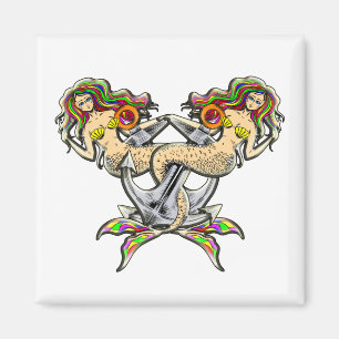 Imán Sirenas aferradas - Diseño Náutico para los amante