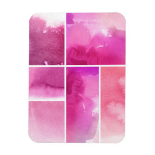 Imán Sistema del extracto 3 pintados a mano de la