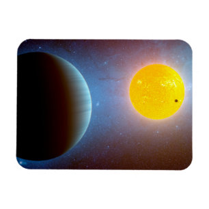 Imán Sistema Estrella Kepler-10.