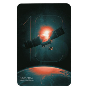 Imán Sistema solar, 10 años del satélite Maven Mars