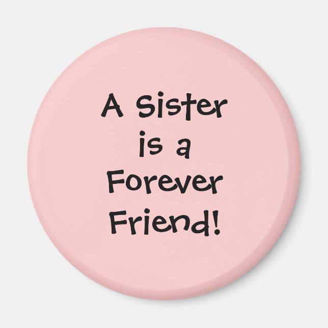 Imán Sister; Forever Friend (Frente)