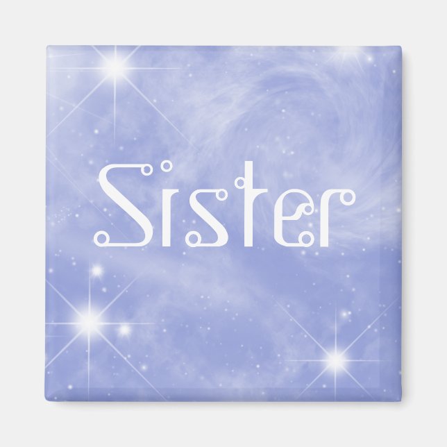 Imán Sister Starry Magnet (Frente)