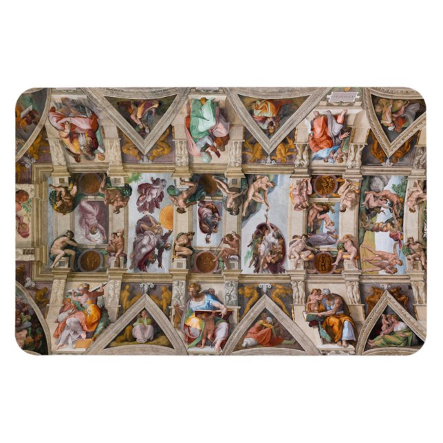 Imán sistine art roof (Horizontal)