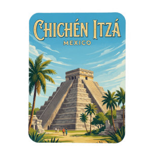 Imán Sitio Arqueológico Chichén Itzá México