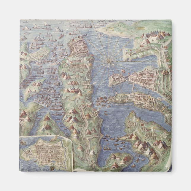 Imán Sitio de Malta (Frente)