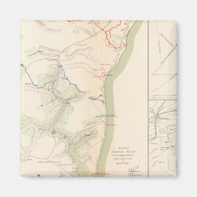 Imán Sitio de Yorktown (Frente)