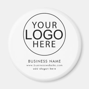 Imán Sitio web moderno de logotipo de negocio simple