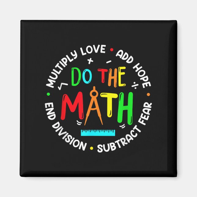 Imán Sitive Quote Insring Slogan Love Hope Fear Do The  (Frente)