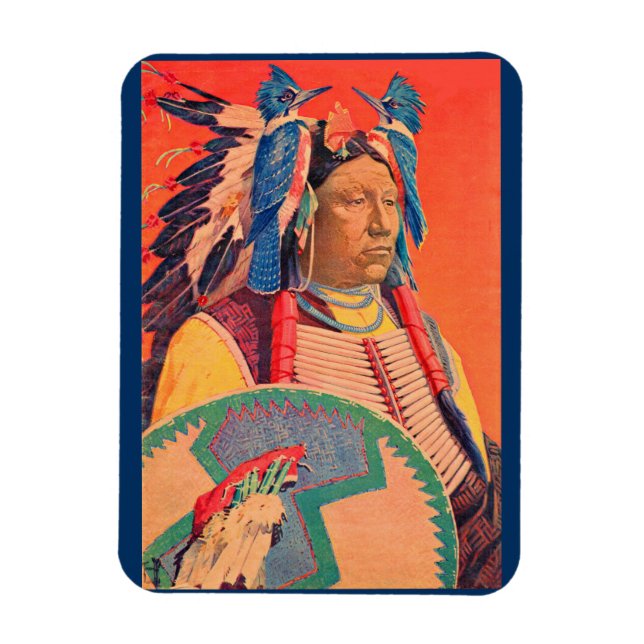 Imán Sitting Bull (Vertical)