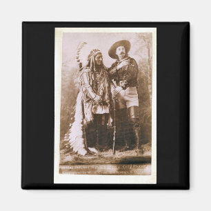 Imán Sitting Bull and Buffalo Bill 1895