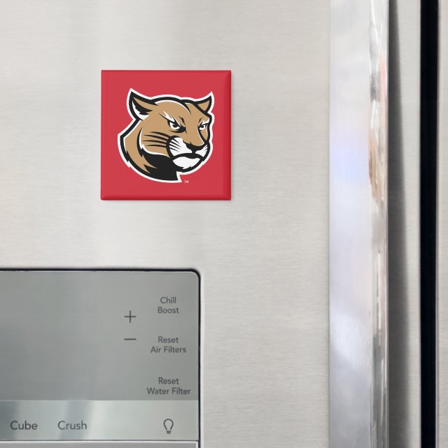 Imán SIUE Cougars (In situ (nevera))