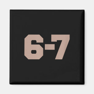Imán Six Seven Trending 67 Logo _1
