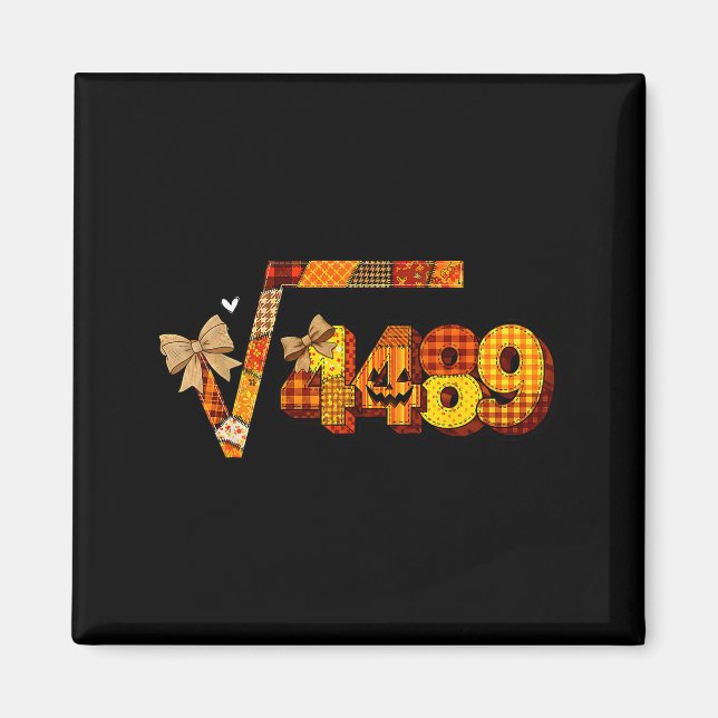 Imán Sixty Seven 67 Meme Square Root 4489 Slang Math Te (Frente)