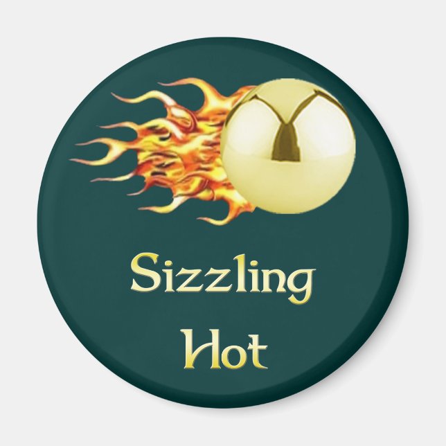 Imán Sizzzling Hot Pinball (Frente)