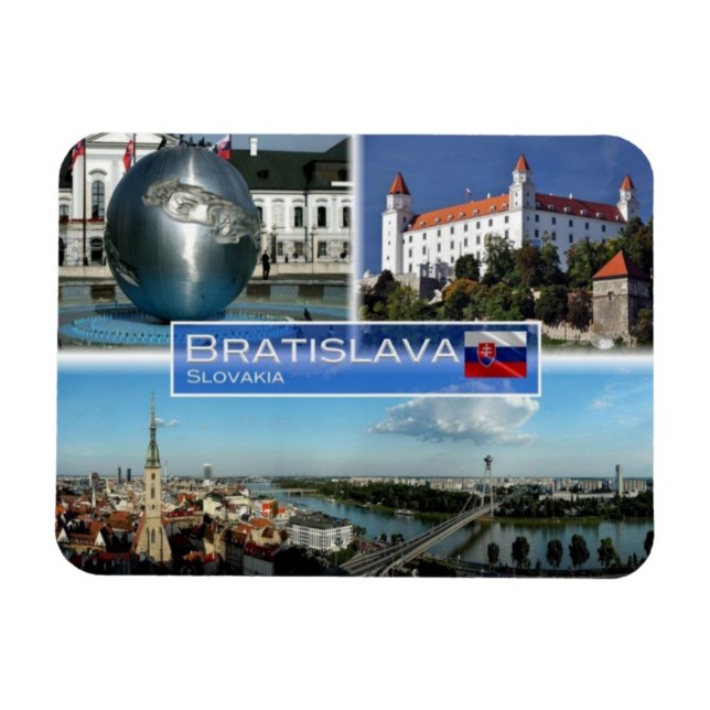 Imán SK Eslovaquia - Bratislava - (Horizontal)