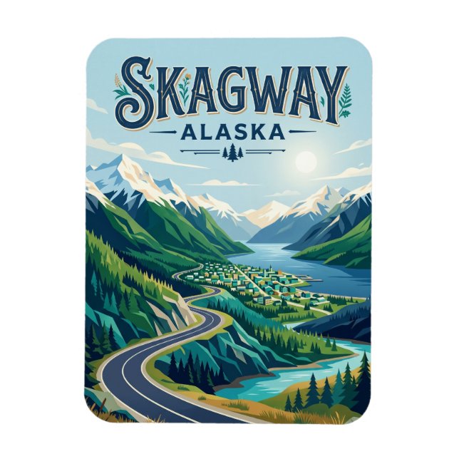 Imán Skagway EE. UU. (Vertical)