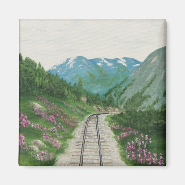 Imán Skagway Railway Magnet (Frente)