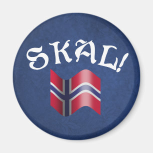 Imán ¡Skal! Noruego