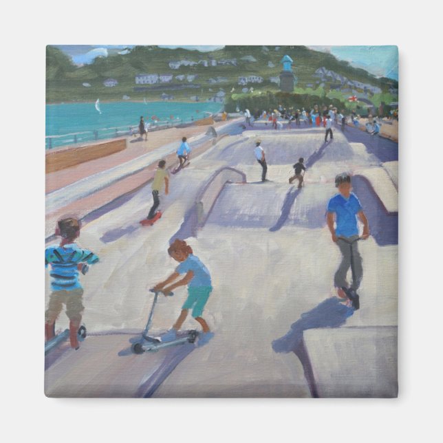 Imán Skateboaders Teignmouth 2012 (Frente)