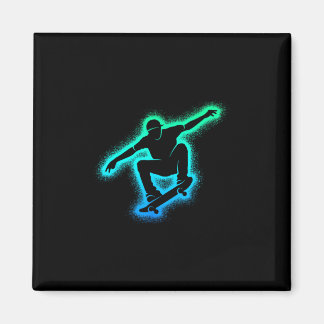 Imán Skater Skateboard Skateboarder Men Kids Boys Skate