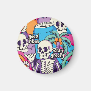 Imán Skeleton de Groovy