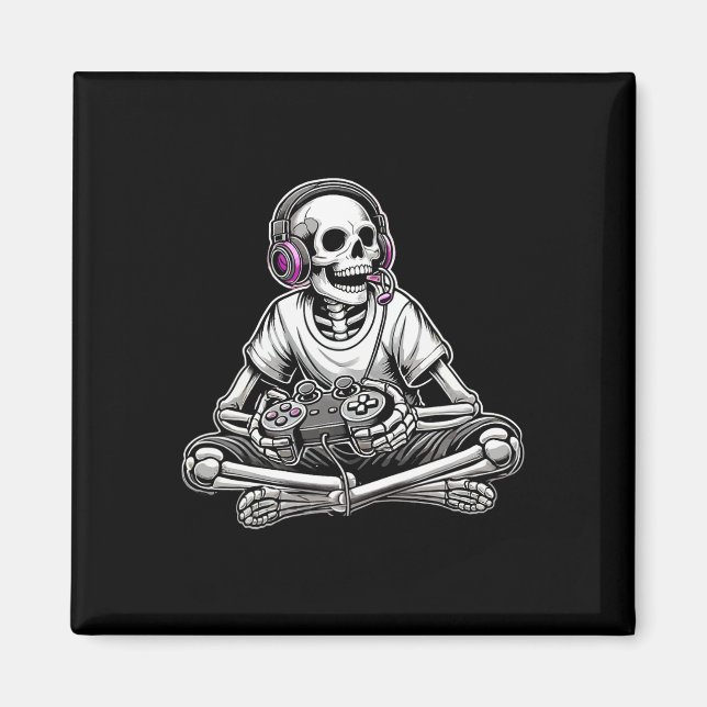 Imán Skeleton Halloween (Frente)