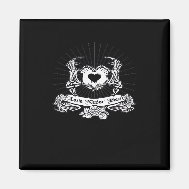 Imán Skeleton Hand Design Classic (Frente)