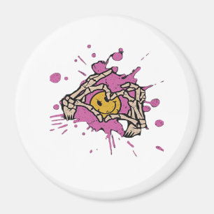 Imán Skeleton Hand Heart Show Classic