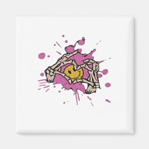 Imán Skeleton Hand Heart Show Classic