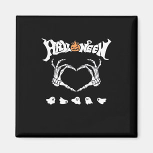 Imán Skeleton Hand With , Diseño de Halloween