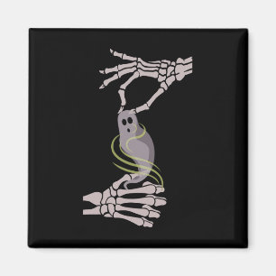 Imán Skeleton Hands Fantasma Halloween