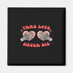 Imán Skeleton Hands Heart Design Classic
