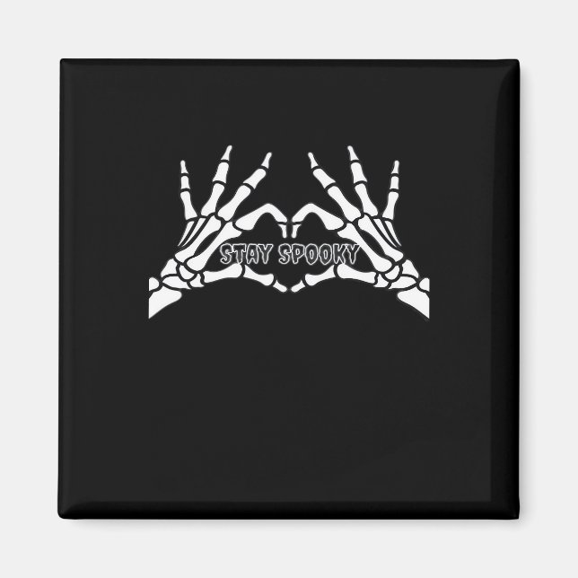 Imán Skeleton Heart And Hands Classic Design (Frente)