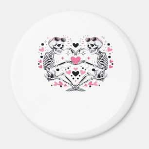 Imán Skeleton Heart Hands Classic Viral