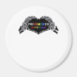 Imán Skeleton Heart Hands LGBTQIA
