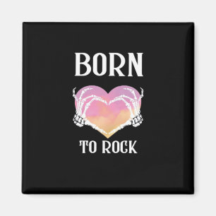 Imán Skeleton Manos Corazón Gráfico Para Clásico