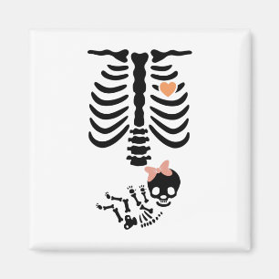Imán Skeleton para bebé disfraz de Halloween