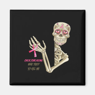 Imán Skeleton para la Conciencia sobre el Cáncer de Mam