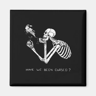 Imán Skeleton retro Disfraces de Halloween Diversión Cr
