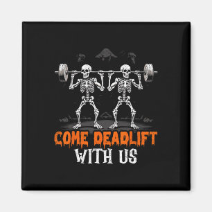 Imán Skeleton Weightlifter Bodybuilder Fitness