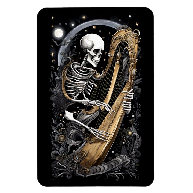 Imán Skeleton y Harp I (Vertical)