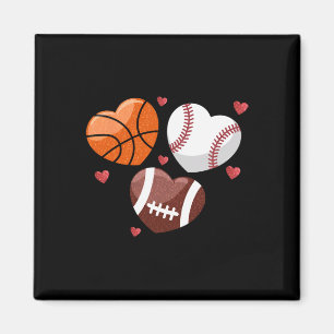 Imán Sketll Heart Vende Día de San Valentín Niños Hombr