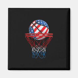 Imán Sketll Patriótico Americano Bandera De EE. UU. Hom