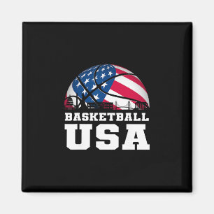 Imán Sketll Usa Apoya Al Equipo Bandera De Usa Sueño