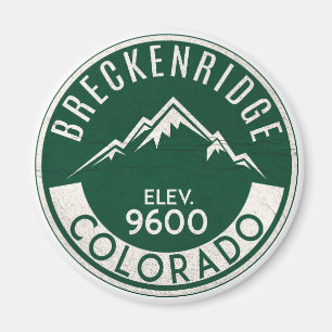 Imán Ski Breckenridge Colorado Esquí Snowboard
