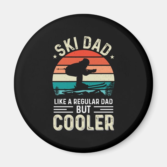 Imán Ski Dad (Frente)
