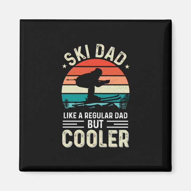 Imán Ski Dad (Frente)