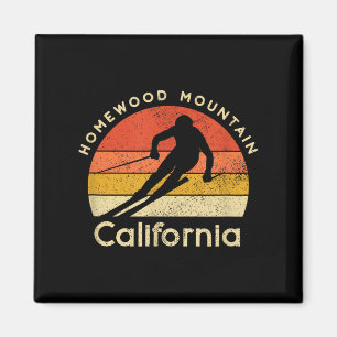 Imán Ski Homewood Mountain California