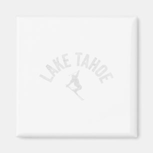 Imán Ski Lake Tahoe Ca Alpine Ski Vintage Tahoe Ca